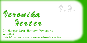 veronika herter business card